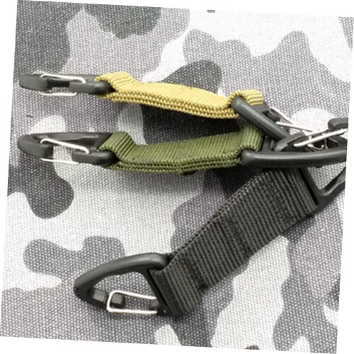 9pcs Extension Hook Slip Nylon Ear Hook Strap Buckle for Strap Clip Backpack Buckle 2