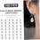 100pcs Sturdy Plastic Earring Backs for Studs with Wear Resistance and Secure Fix Features 5