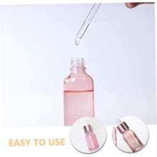6er-Pack wiederverwendbare Mini-Glasfläschchen mit Tropfverschluss für ätherische Öle – ideal für Reisen und zur Aufbewahrung