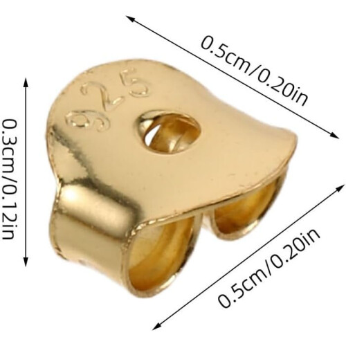 8pairs Earring Lifters Earring Backs for Studs Retainers Secure and Stable Supports 1
