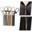 5pcs Multifunctional Detachable Zipper Heads Set, Universal Broken Zipper Pull Replacement 6