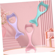 5pcs reutilizável eyeliner ajuda ferramenta aplicador eyeliner silicone ajuda profissional