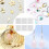 6pcs Silicone Earring Resin Casting Mold Set for Handmade Jewelry Making 5