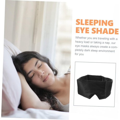 5pcs Portable Sleeping Mask Eye Patch Light-shading Sleep Blindfold 2