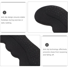 8pairs sapato apertador insere calcanhar protetor almofada sapato grande redimensionando calcanhar almofadas para treinadores mulheres altas