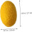 50pcs Yellow Silk Silkworm Balls Face Cleaning Scrub 2