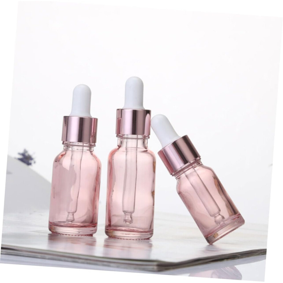 Hkhbjs 6Pcs Essential Oil Bottle Refillable Empty Dropper Bottles Glass For Traveling Accessories And Cosmetic Liquid Storage