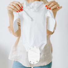 5 Stück Baby-Body-Verlängerungen mit Druckknöpfen
