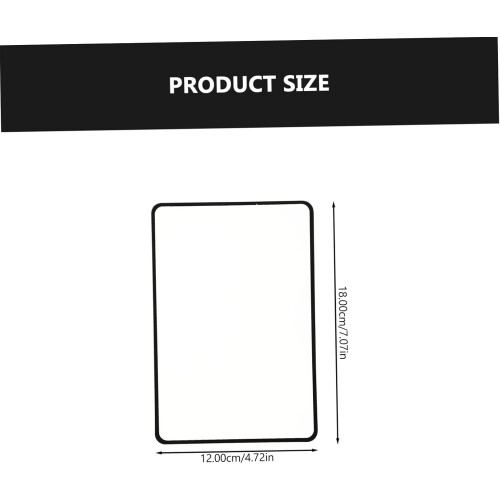 2 Sets Cross Stitch Quilting Sheets Reusable Abs Plastic Mesh with Excellent Breathability White 2