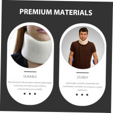 5 st nackstöd cervikalkrage mjuk svamp andningsbar för kvinnor ergonomisk design