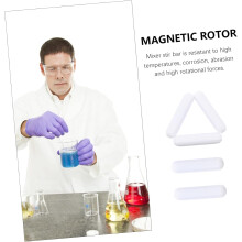 5 Stück PTFE-Magnetrührstäbe 7x30mm Labor-Magnetrührstäbe Weißer Spinbar-Mischer