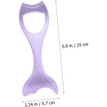3er-Set braune Eyeliner-Schablonen, Silikon-Make-up- und Mascara-Zeichenwerkzeuge für Frauen, 2 Stück x 3