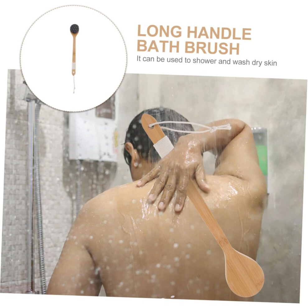 Hkhbjs Back Rub Shower Brush Long Handle Bath Scrubber For Cleaning Exfoliating Scrub For Body Bath Back Brush For Bathroom Use