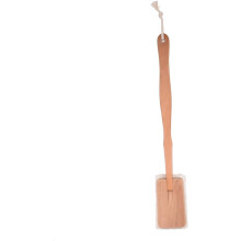 Abnehmbare Luffa-Badebürste, natürlicher Luffa-Stoff und hochwertiger Holzgriff