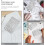 6pcs Stainless Steel Eraser Shield Set for Drawing and Drafting, Engineering Tools 5