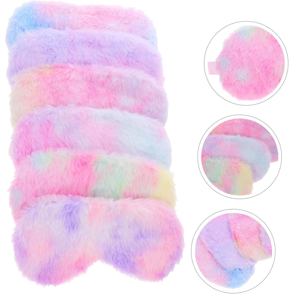 Hkhbjs 30Pcs Supple Eye Masks For Sleeping Plush Eye Protectors For Boys And Girls And Adults For Airplane