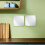 Self Adhesive Mirror Wall Stickers Arrangeable Layout and Flexible Design 8pcs 4