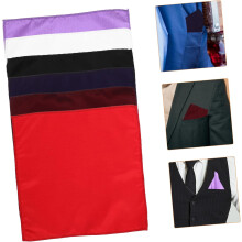 6 stuks herenpakzakdoeken, vierkante, wasbare zakdoeken voor heren, decoratief accessoire voor herenpak
