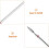 6pcs Nail Drill Bits Cuticle Grinding Set with Steel Ball Bits Professional Manicure Tool 3