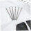 6pcs Nail Drill Bits Cuticle Grinding Set with Steel Ball Bits Professional Manicure Tool 6