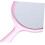 6pcs Portable Hand Mirror Double-Sided Round Compact Makeup Mirrors with Magnification 3