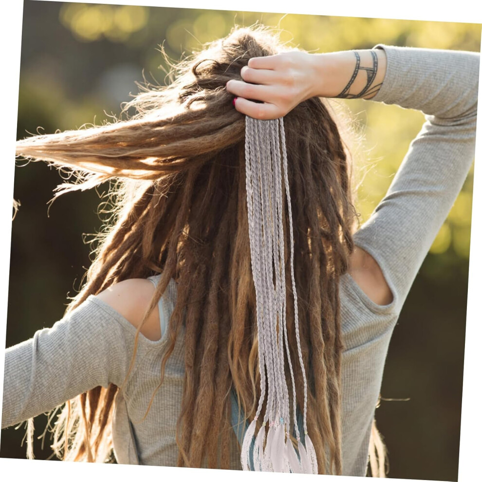 Hkhbjs Synthetic Fashionable Ponytail For Women And Braided Extension Fiber