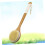 Bamboo Handle Bath Brush with Soft Bristles Long Handle Back Scrubber Exfoliating Shower Scrubber 5