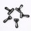 50pcs Black Plastic Swivel Snap Hooks Backpack Hooks with Rotating Buckle 2