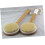 Bamboo Handle Bath Brush with Soft Bristles Long Handle Back Scrubber Exfoliating Shower Scrubber 8