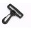 50pcs Black Plastic Swivel Snap Hooks Backpack Hooks with Rotating Buckle 5