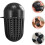50 Stück schwarze, verdickte Angelköderbälle mit abnehmbarem Maisfutterkäfig und Köderhalter 5