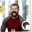Conjunto de barba falsa masculina de 6pcs com acessórios de bigode marrom e preto 8