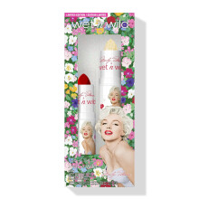 wet n wild Marilyn Monroe Collection Icon Lipstick and Balm Set