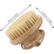 Sisal-Duschbürste – Peeling- und Körperbürste für trockene Haut – Anwendung unter der Dusche