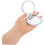 6pcs Compact White Foldable Round Mini Makeup Mirrors Dual-Sided Small Portable Handheld Mirrors 4