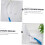 Long Handle Bath Brush Back Cleaning Brush with Soft Abs Tpr Bristles for Shower after Bathing, Practical Bathing Tool 8