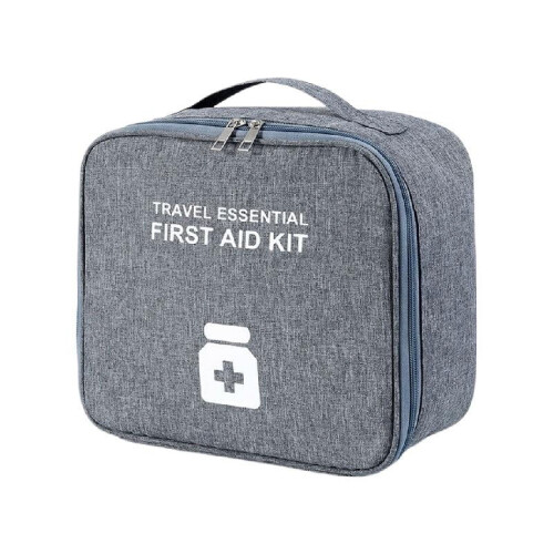 Borsa medica da viaggio con tasche a rete