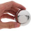 6 stk. hagereflekterende ball rustfritt stål rund lett ballpynt 4