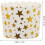 50pcs Disposable Golden Paper Baking Cupcake Cups with Bronzing Star Pattern 2