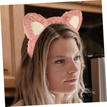Stück Katzenohren-Make-up-Stirnbänder, niedliche Gesichtswasch-Stirnbänder für Damen, weiche Hautpflege-Haarbänder