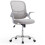 Ergonominen työtuoli harmaa ristiselän tuella ja 1