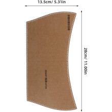 DIY-Handtaschen-Schablone aus Papier, Nähset ohne Schneiden zum Basteln von Taschenmustern, inklusive Henkelvorlage für Taschen