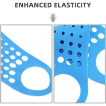 Cintura de queixo de silicone de 2pcs para mulheres, máscara de levantamento facial com contorno e ajuste ergonômico