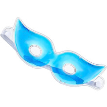 6 st. Gel Ice Eye Mask Hollow Cooling Patch Bekväm mask för sömn Avslappnande Blinder Blackout