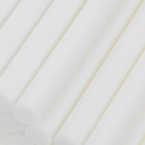 50 stk. bomullsfilterpinner for luftfukter aromaterapi diffuser hvit absorberende erstatning 2