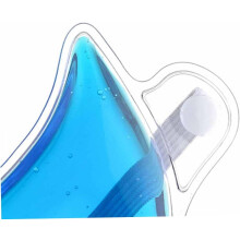 Máscara de olho de gelo de gel de 6pcs Máscara confortável de resfriamento oco para o apaguecimento do cego relaxante do sono