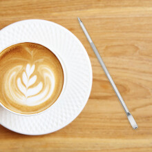 6-teiliges Espresso-Kunststift-Set, Kaffeestift-Werkzeug, Edelstahl-Metall-Kaffeenadel, einfach zu verwenden, feine Verarbeitung