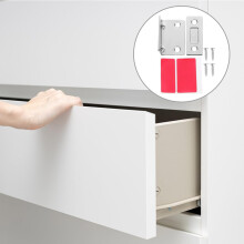 6 of Cabinet Door Magnetic Catch L Shaped Thin Magnets Stainless Steel