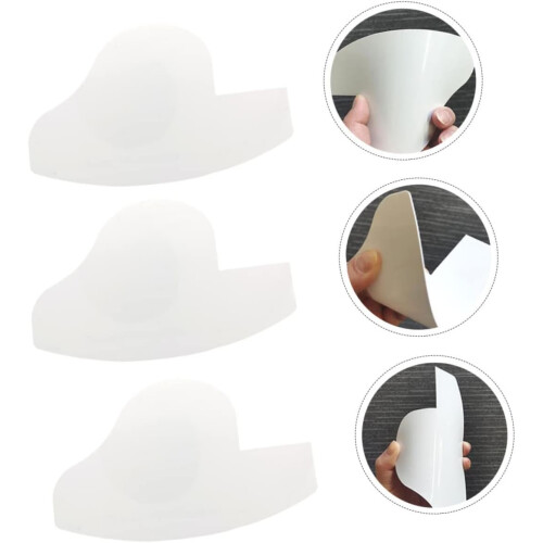 6pcs Beard Guide Shaping Template Tools Hairline Drawing Mustache Lineup Stencil 1