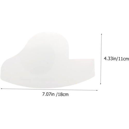 6pcs Beard Guide Shaping Template Tools Hairline Drawing Mustache Lineup Stencil 2